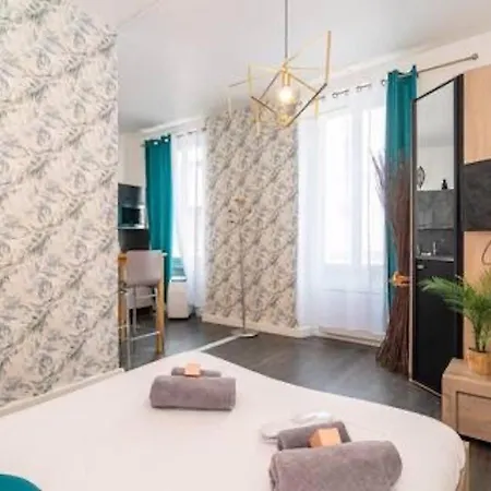 Azur Studio Hyper Centre Charmant Studio Climatise, Carre D'Or